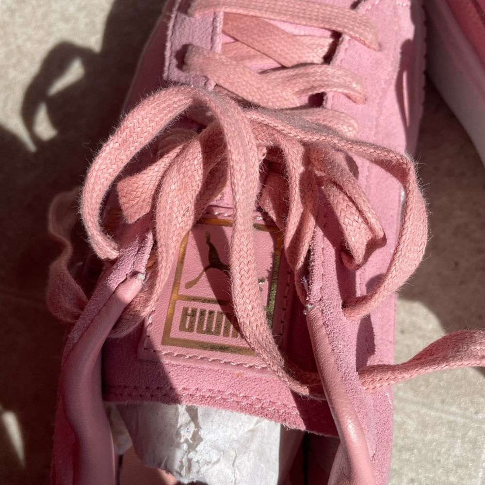 Women's Pink Sneakers - Picture 5 of 6